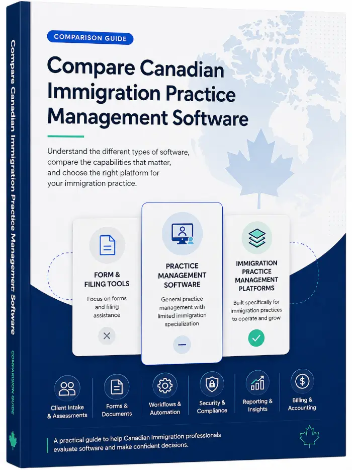 Compare Canadian Immigration Practice Software Buyers Guide